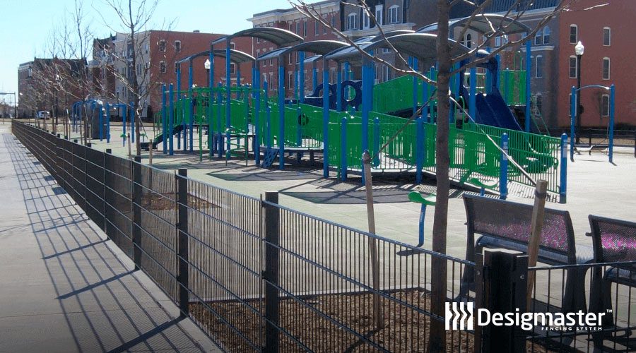 Playground fencing