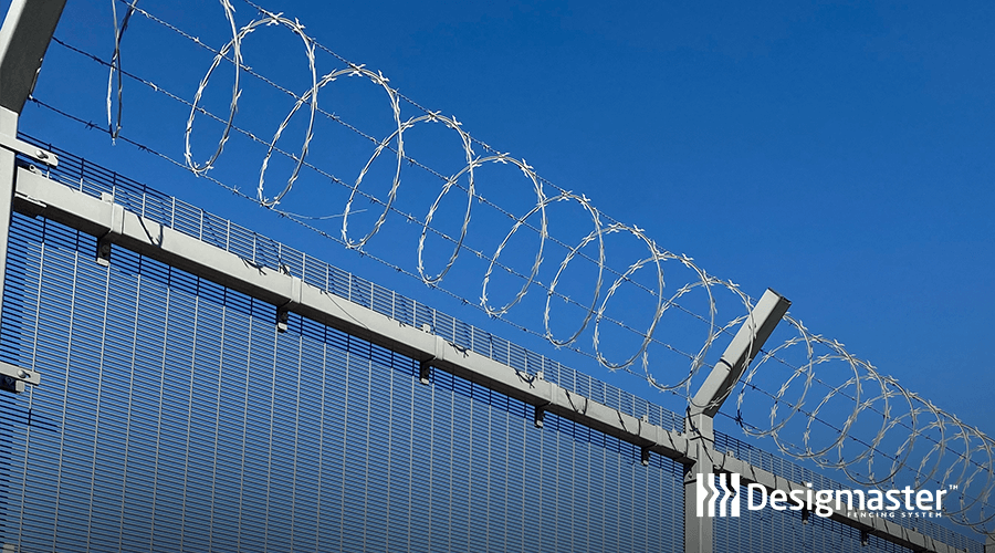 Military base fence