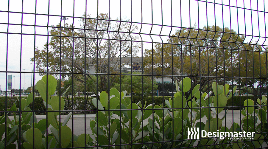 Stadium fence