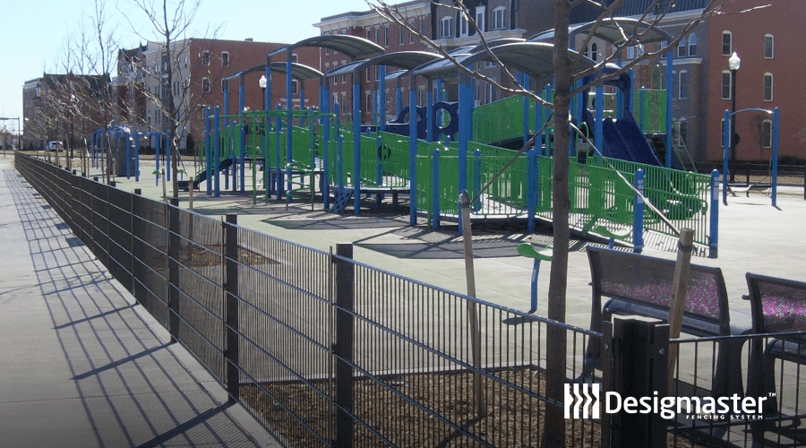 Playground fencing